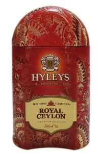 Чай Hyleys Роял Цейлон чорний в металевій банці 100 г (54267)