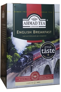 Чай Ahmad English Breakfast чорний 200 г (924)