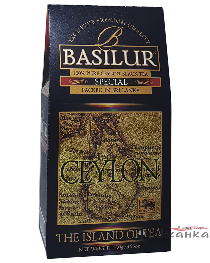 Чай Basilur черный Остров Цейлон Special Особенный 100 г (54905)