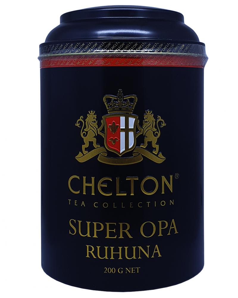 Чай черный крупнолистовой Chelton Благородный дом Super OPA Ruhunu 200 г в металлической банке (54487)