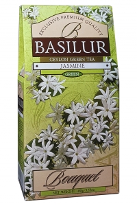 Чай Basilur зеленый цейлонский Букет Жасмин 100 г (56388)