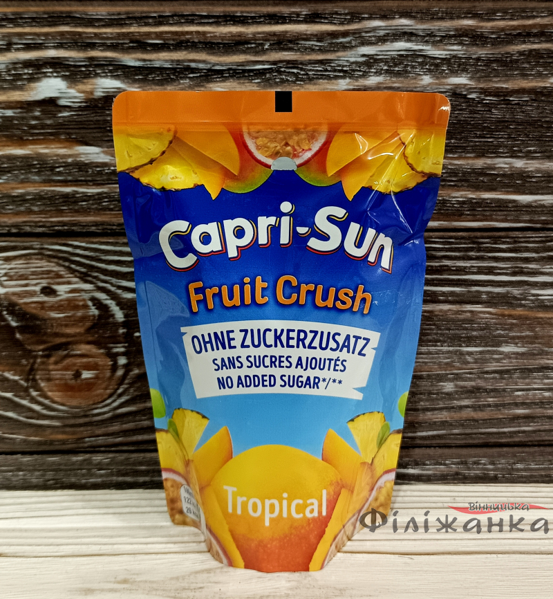 Сок Capri-Sun Fruit Crush Tropical 10 шт по 200 мл (58491)