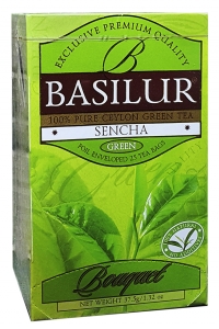 Чай Basilur зеленый  Букет Сенча 25 шт х 1,5 г (56287)