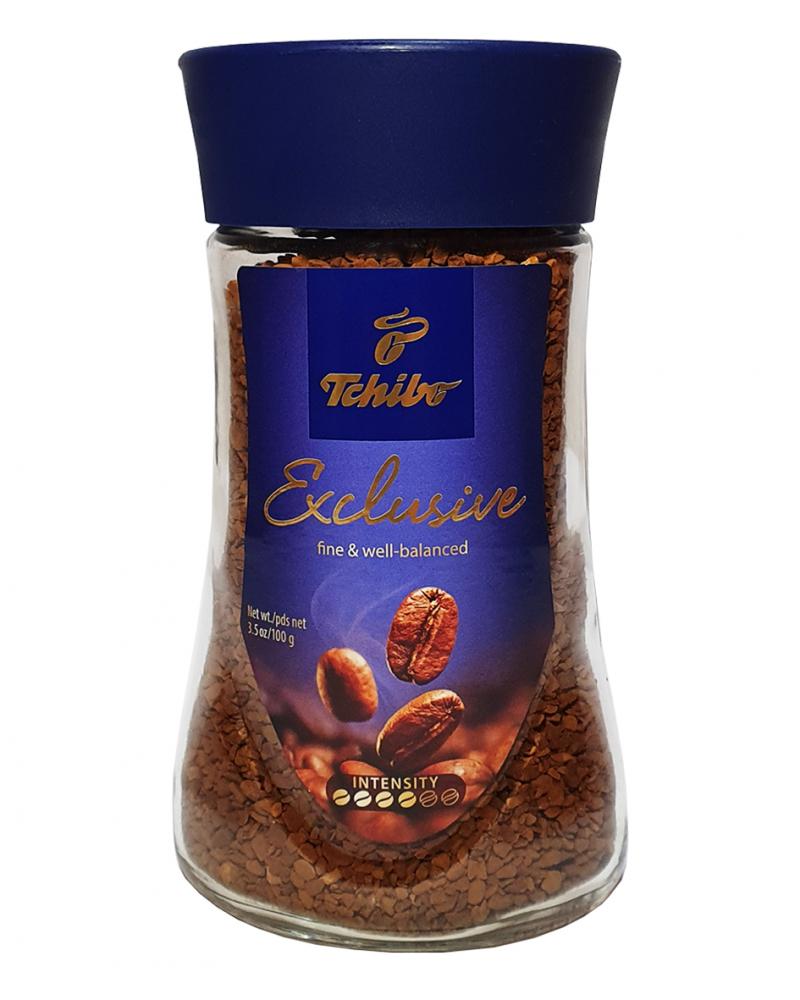 Кофе Tchibo Exclusive растворимый 100 г в стеклянной банке (360)