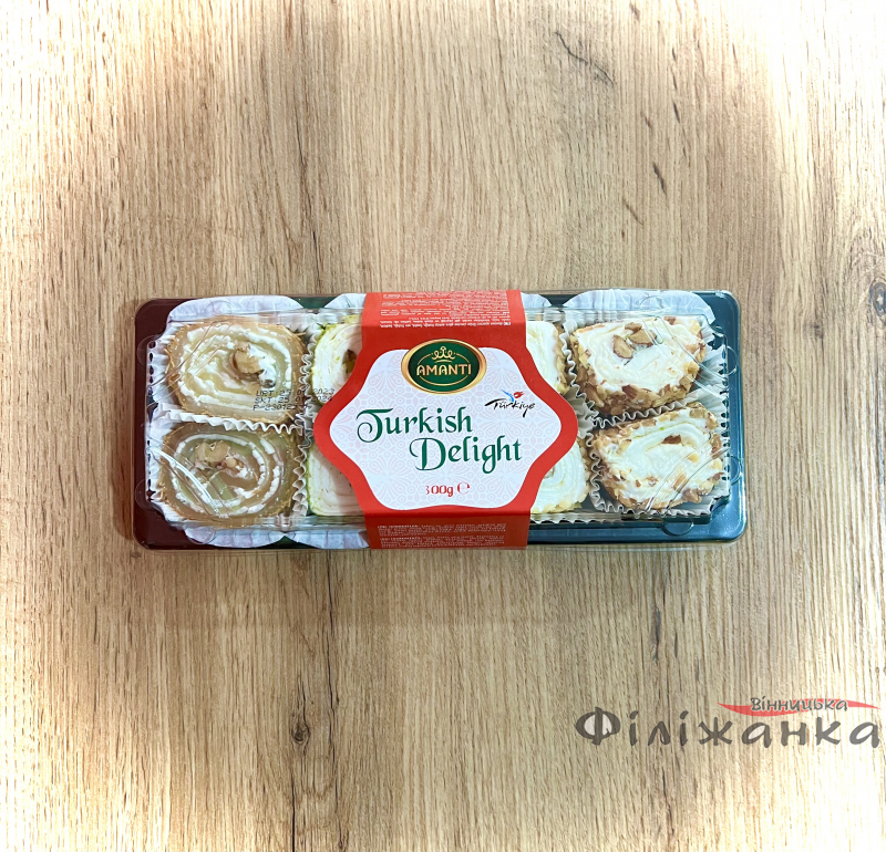 Рахат-лукум Amanti Gida Turkish Delight Подарунковий 300 г (57950)