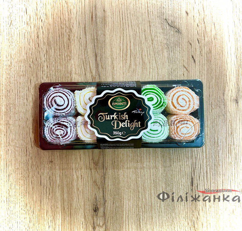 Рахат-лукум Amanti Gida Turkish Delight фруктовое ассорти №236 350 г (57945)