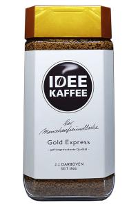 Кава  Idee Caffe Gold Express розчинна 200 г у скляній банці J.J.Darboven (51988)