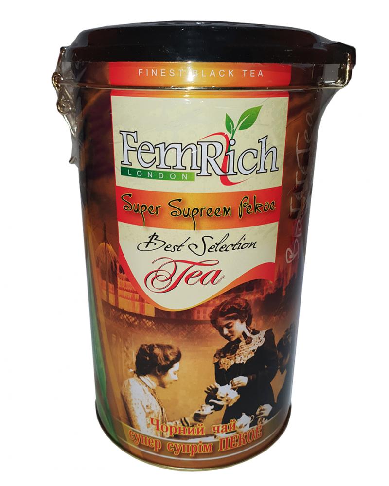 Чай FemRich Super Supreem Pekoe чорний 350г (54131)