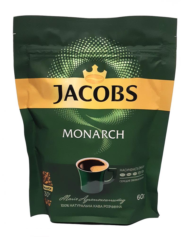 Кофе Jacobs Monarch растворимый 60 г (435)