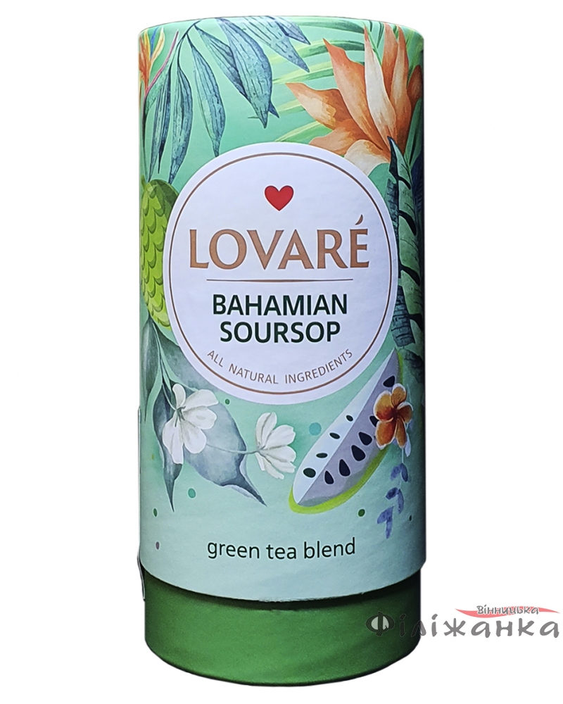 Чай Lovare Багамський саусеп зелений з саусепом 80 г(1415)