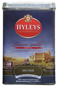 Чай чорний байховий Hyleys Ерл Грей Ж/Б 400 г (56160)
