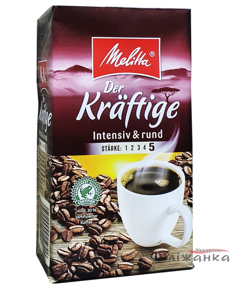 Кава Melitta der KRAFTIGE мелена 500 г (56252)
