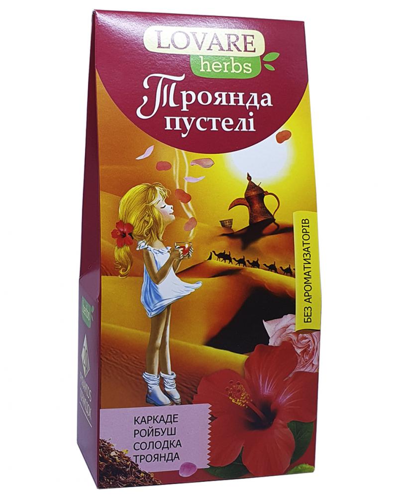 Чай Lovare Троянда Пустелі в пірамідках 20 шт х 1.8 г (53412)