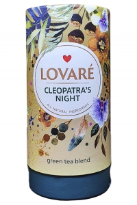 Чай Lovare Ніч Клеопатри зелений з ароматом малини 80 г (1411)