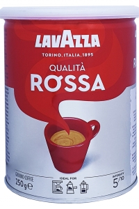 Кава Lavazza Qualita Rossa мелена 250 г в металевій банці (38)