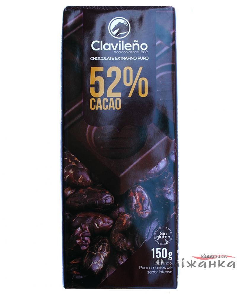 Шоколад Clavileno Черный 52% 150 г (52222)