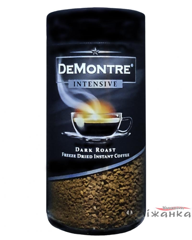 Кофе DeMontre Intensive растворимый 200 г в стеклянной банке (52586)