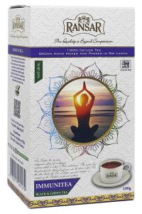 Чай Ransar черный с зеленым Immunitea 100 г (56076)