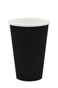 Стакан паперовий Чорний Синій Жовтий 330 мл 50 шт/уп (57184)