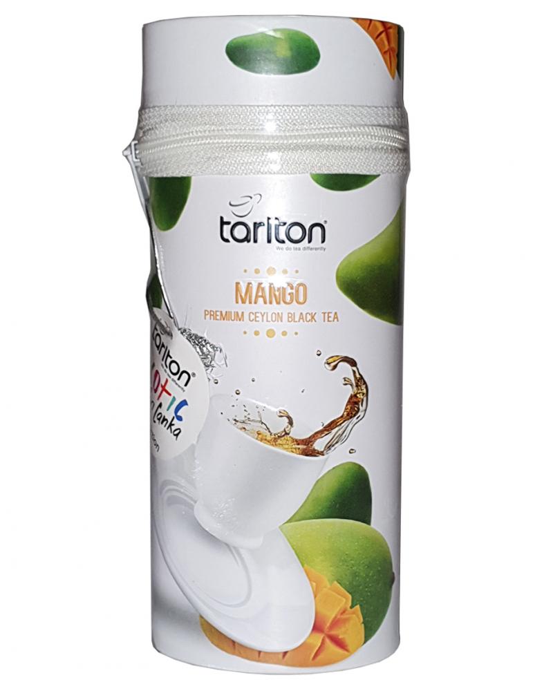 Чай Tarlton черный листовой  Манго 75г (54079)
