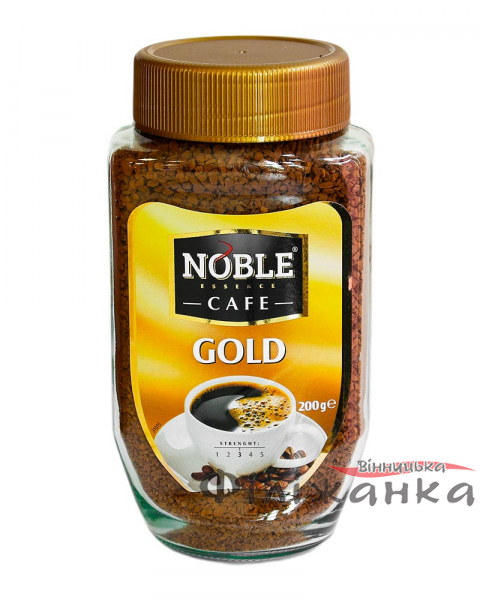 Кофе Noble Gold растворимый сублимированный 200г с/б (56997)