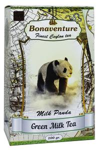 Чай Bonaventure Milk Panda зелений з ароматом молока 100 г (52765)
