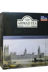 Чай Ahmad Erl Grey чорний в пакетиках 100 шт х 2 г (925)