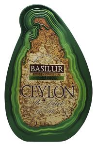 Чай Basilur зеленый Остров Цейлон Зеленый в металлической банке (54909)