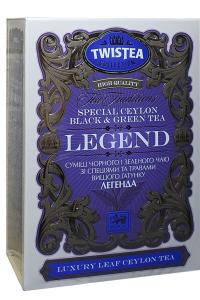 Чай Twistea Legend чорний і зелений зі спеціями і травами 100 г (52050)