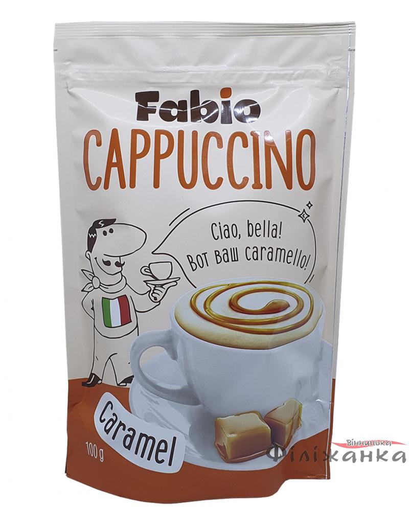 Капучино Fabio Cappuccino Caramel зі смаком карамеля 100 г (55179)