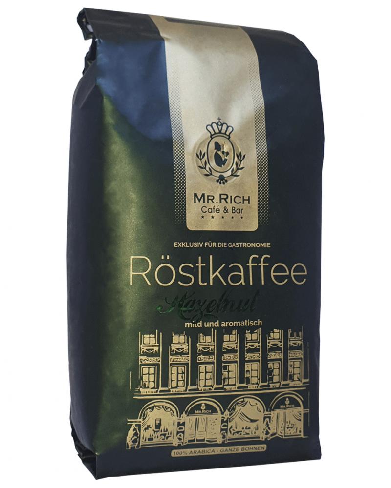Кофе Mr.Rich Hazelnut зерно с ароматом лесного ореха 500 г (53155)