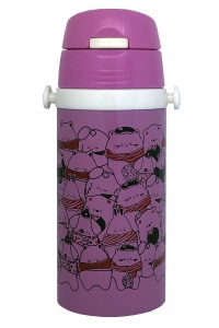 Термос з поїлкою "Котики" 350 мл (55478)