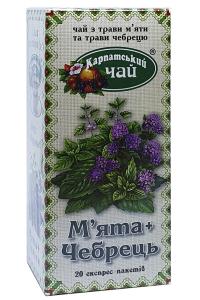 Карпатский чай  Мята+Тимьян в пакетиках 20 шт х 1.35 г (54266)