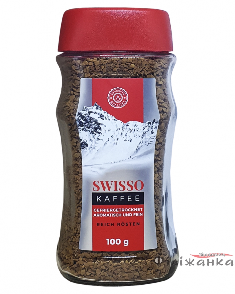 Кофе Swisso Kaffee растворимый 100 г в стеклянной банке (56176)