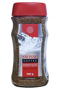 Кофе Swisso Kaffee растворимый 100 г в стеклянной банке (56176)
