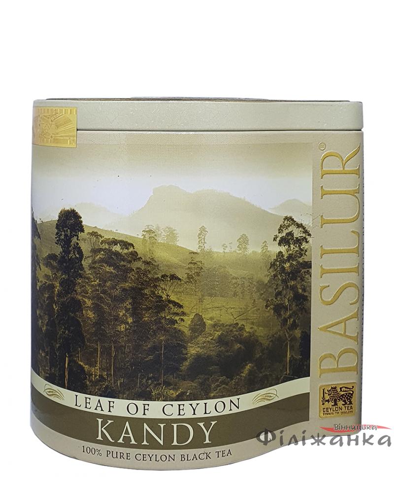 Чай Basilur чорний цейлонський  Kandy 100 г ж/б (55125)