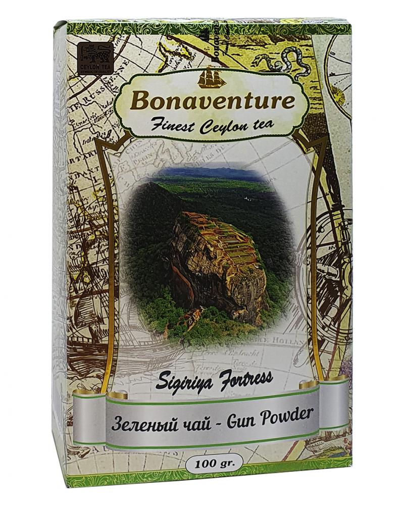 Чай Bonaventure Sigiriya Fortress зелений ганпаудер 100 г (1745)