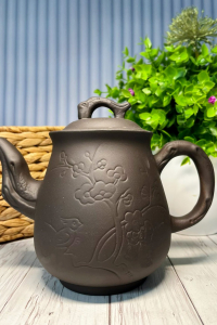 Чайник из исинской глины Птичка 750 мл (60569)