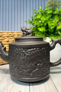 Чайник из исинской глины Лев 800 мл (60577)