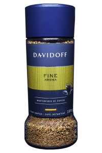 Кава Davidoff Fine Aroma розчинна 100 г в скляній банці (368)