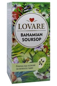 Чай Lovare Багамский Саусеп зеленый в пакетиках 24 шт х 1,5 г (54714)