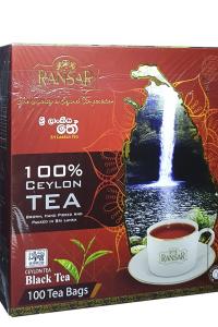Чай чорний в пакетиках Ransar Black Tea 100 шт х 1,5 г (56079)
