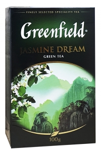 Чай Greenfield Jasmine Dream зелений з жасмином 100 г (703)