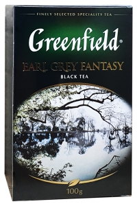 Чай чорний з цедрою цитрусових і ароматом бергамота Greenfield  Earl Grey Fantasy 100 г  (698)