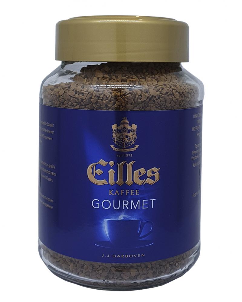 Кофе Eilles Gourmet Cafe растворимый 200 г в стеклянной банке J.J.Darboven (52083)