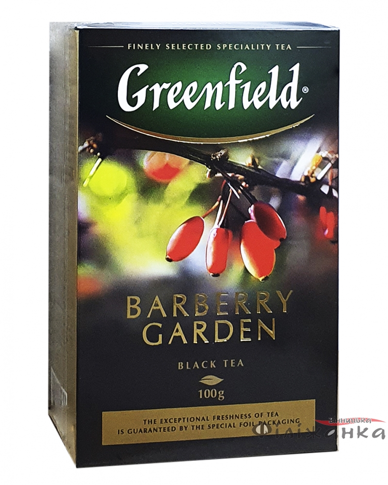 Чай Greenfield Barberry Garden черный с барбарисом 100 г (678)