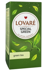 Чай Lovare Special Green зелений в пакетиках 24 пак (56765)