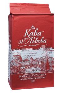 Кава зі Львова Еспрессо мелена 225 г (51874)