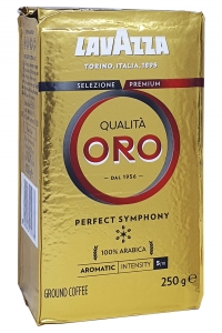 Кава Lavazza Qualita Oro мелена 250 г європейський ринок (54954)