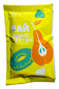 Чай Ascania концентрований Ананас та Груша з натуральним медом 12 шт/уп (60962)